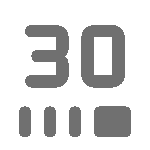 30-Day Battery Life (2 Batteries Included) 30-Day Battery Life (2 Batteries Included)