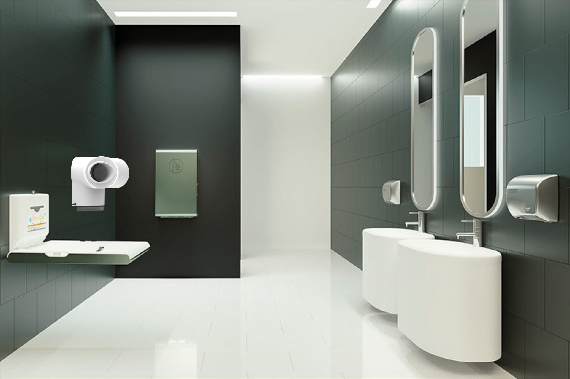 XLOO_VORTEX_HAND_DRYER toilet bathroom